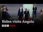 US President Joe Biden visits Angola in bid to rival China | BBC News