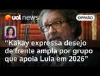 Kakay vocaliza incômodo de grupo que apoia reeleição de Lula, mas teme por popularidade | Landim