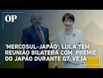 Lula tem reunião bilateral com primeira ministra do Japão Sanae Takaichi durante G7; veja vídeo