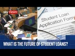 Treasury Committee hears evidence on student loans and debt