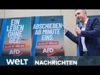SACHSEN-ANHALT: AfD weit vorn in den Umfragen! Das steht im Wahlprogramm! | WELT STREAM