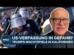 LOS ANGELES: "Trump nutzt Notstandskompetenz für Machtpolitik" Ex-Verfassungsrichter redet Klartext!