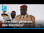 Guinée: la nouvelle "direction générale des élections" ne fait pas l'unanimité • FRANCE 24