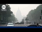 North American wildfire smoke impacts flights, air quality