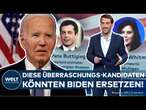 US-WAHL: Rücktrittsforderungen an Biden werden lauter - diese Ersatzkandidaten kommen in Frage!