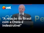 Lula anuncia investimentos da China no Brasil e exalta parceria com Xi: 'Relação indestrutível'