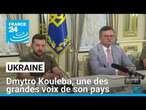 Ukraine : démision de Dmytro Kouleba, une des grandes voix de son pays • FRANCE 24