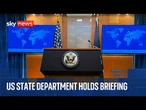 US State Department challenged on situation in Gaza
