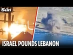Israel pounds Lebanon with strikes against Hezbollah amid renewed tensions