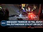 ISRAEL: Terroranschlag in Tel Aviv! Messerattacke! Palästinenser sticht auf Passanten ein