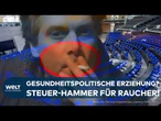 RAUCHEN IN DEUTSCHLAND: Es wird teurer! Gesundheitspolitische Erziehung der Bundesregierung?