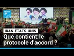 Guerre au Moyen-Orient : que contient le protocole d'accord entre les États-unis et l'Iran?