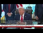 Trump scherza con i cronisti: I leader Ue ormai mi chiamano "Presidente dell'Europa"