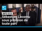 Sébastien Lecornu sous pression des syndicats, du Medef et des marchés • FRANCE 24