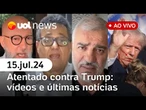 Trump fala em 'milagre' após atentado; reações ao ataque, quem era o atirador e+ | UOL News ao vivo