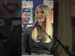 Ivanka Trump addresses crowd at rally in Tel Aviv