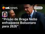 Prisão de Braga Netto enfraquece Bolsonaro e deixa Lula mais forte para 2026 | Raquel Landim