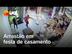 Homens armados invadem festa de casamento e assaltam convidados em Manaus
