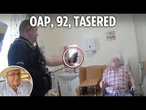 Moment cops pepper-spray and Taser amputee, 92, who died 3 weeks later