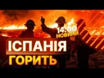 ГУСТИЙ ДИМ накрив ЦЕНТР! МАСШТАБНІ лісові ПОЖЕЖІ у ІСПАНІЇ | ВИПУСК НОВИН