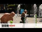 Extreme heat continues across large parts of the US | BBC News