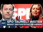 PARTEITAG: Neuer SPD-Chef Klüssendorf in der Krise – gelingt der Neustart nach dem Wahldesaster?