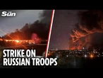 Ukraine strikes Russian forces hiding in shopping centre in occupied territory