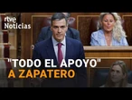 IMPUTACIÓN de ZAPATERO | SÁNCHEZ da su APOYO al EXPRESIDENTE ante las CRÍTICAS de FEIJÓO | RTVE