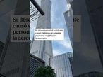 Se estrella una avioneta contra el China Zun, el rascacielos más alto de Pekín #shorts #china