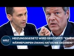 DEUTSCHLAND: Heizungsgesetz wird gestoppt! "Einen Wärmepumpen-Zwang hat es nie gegeben!" - Audretsch