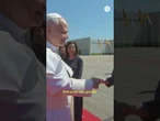 Las últimas y sentidas palabras de Ayuso en la despedida del Papa León XIV #papa #leónxiv #madrid