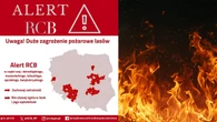 Wystarczy chwila nieuwagi. Zagrożenie pożarowe w pięciu województwach