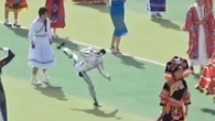 Pokaz się nie udał. Robot oszalał i atakował ludzi na festiwalu w Chinach