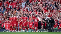 Jubileuszowy tytuł. Liverpool rozgromił rywala i może świętować