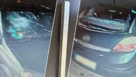 Roznegliżowany biegał z metalową rurką. Zniszczył samochód sąsiada