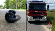 Motorower wjechał pod pociąg. Nie żyje 30-letni kierowca