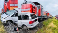 Tragedia na przejeździe kolejowym. Senior wjechał wprost pod pociąg