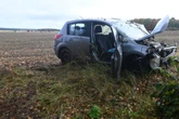 Während des Überholens erschreckt: Mehrere Autos verunfallen auf B71