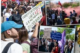 Mai-Demos in Leipzig: Tausende gehen für bessere Arbeitsbedingungen auf die Straße