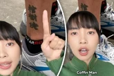 Frau zeigt missglückte chinesische Tattoos und sorgt damit für unzählige Lacher