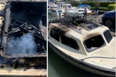 Explosion auf Yacht: Ehepaar springt von Bord