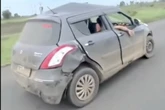 Mann fährt an lädiertem Suzuki Swift vorbei: Als er überholt, bleibt ihm der Mund offen stehen!