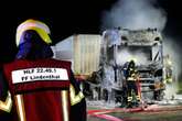 Lkw brennt aus: Treibt ein Feuerteufel in Leipzig-Lindenthal sein Unwesen?