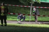 Messer-Alarm im Schlosspark: Polizei schießt auf bewaffneten Mann