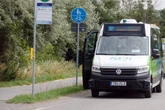 Sächsische Ministerin cruist mit selbstfahrendem Bus durch Nordsachsen