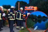 Surfbrett an Deich angespült: Einsatzkräfte suchen nach Person im Wasser