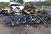 Feuer in der Motorsport Arena: Leichtsinn sorgt für viel Schaden