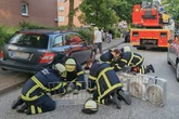 Anwohner wollen Wespennest bekämpfen: Irre Verkettung löst Großeinsatz aus
