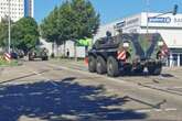 Panzer in Chemnitz unterwegs: Darum rollen die Militärfahrzeuge durch die Stadt