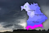 Regen, Schauer, Gewitter: Geht das in Bayern so bis zum Wochenende wirklich weiter?
